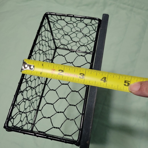 THERE'S ALWAYS TIME FOR WINE cork basket mail basket keys Wall Basket and Sign - Picture 9 of 12